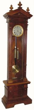 C.1885, German, Lenzkirch, 2-Wt Tall Case, in very good condition. — Antique Clocks Price Guide