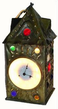 C.1885, Bradley and Hubbard Manufacturing Co., 30-hour "PARADE" timepiece. — Antique Clocks Price Guide