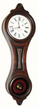 C.1975 (dated inside), E. Howard and Co., Regulator No. 10 re-issue in excellent original condition. — Antique Clocks Price Guide