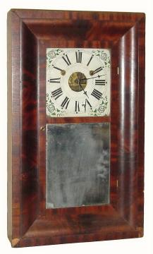 C.1850, Forestville Mfg. Co., 30-hour time and strike OG shelf clock. — Antique Clocks Price Guide