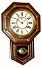 C.1913, Waterbury Clock Co., "Yeddo - 8 Inch", 8-day time and strike schoolhouse clock.