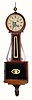 C.1850, Attleboro Banjo clock in good condition, except as noted.