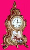 C.1901, Ansonia Clock Co., "Trianon" 8-day time/strike mantel clock in very good restored condition.