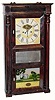 C.1838, Eli Terry, Jr. and Co., Terrysville, Conn., 8-day time/strike column and cornice shelf clock, in good condition, except as noted.