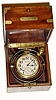 C.1907, Waltham Watch Co., 8-day 15-jewel deck watch, in a well made mahogany case with gimbals, and in excellent original condition.