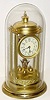 C.1955, Konrad Mauch, 400-day Louvre timepiece in excellent original condition, old dome intact.