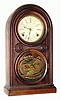 C.1875, E. Ingraham and Co., "Venetian No. 2", 8-day time and strike shelf clock.