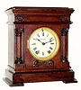 C.1900, Seth Thomas Clock Co., "Cordova" 8-day time and strike oak mantel clock in very good original condition.