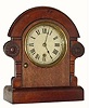 C.1875, Seth Thomas Clock Co., walnut 30-hour timepiece.