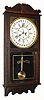 C.1913, William L. Gilbert Clock Co., "Observatory", 8-day wall timepiece.