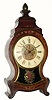 C.1910, French, 8-day time and strike bracket clock in the Neuchatel style.