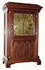 C.1910, Unknown, 8-day time/strike bracket clock.