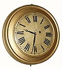 C.1845, Brewster and Ingrahams, 8-day gallery timepiece.