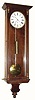 C.1845, Austrian, Late Biedermeier, one weigHeight timepiece, 15-day, with restorations.