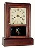 C.1900, Seth Thomas Clock Co., 8-day time and strike cottage clock, in fair to good condition.