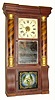 C.1860, Seth Thomas Clock Co., Plymouth Hollow, Conn., "Shell Column" 8-day shelf clock,