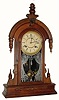 C.1880, William L. Gilbert Clock Co., "Parisian" walnut parlor clock, with restoration.