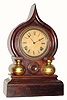 C.1878, E. Ingraham and Co., Bristol, Conn., "Oriental" 8-day time and strike shelf clock, in very good condition,