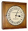 C.1910, Lloyd Payne and Amiel, Manchester, England, 8-day fusee, square gallery timepiece.