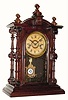 C.1880, Welch, Spring and Co. "Patti, No. 1" fancy rosewood parlor clock in excellent condition.