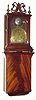 C.1980, T. E. Burleigh, Jr., Winchester, Mass, Repro of the famous Aaron Willard "Grafton Wall Clock".