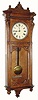 C.1886, Seth Thomas Clock Co., Marcy, 8-day time/strike with striking on quarter hours on two cup bells and the hour on a gong rod.