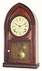 C.1850, J. C. Brown, Forestville Mfg. Co., 8-day time/strike ripple beehive shelf clock.