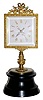 C.1880, Square Glass Dial Mystery Clock, in good original condition.