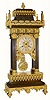 C.1840, French, Bronze and Ormolu mantel clock. This is a wonderful bronze case in the form of a Moorish temple.