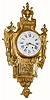 C.1880, French, Ormolu Cartel clock in excellent restored condition.