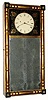 C.1825, Unknown 8-day striking New Hampshire mirror clock, in very good condition, with restoration.