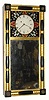 C.1830, Benjamin Morrill, (Attrib), Boscawen, New Hampshire, 8-day weigHeight New Hampshire mirror timepiece.