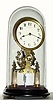 C.1908, Eureka Clock Co., London, England, Battery electric clock, serial No.8549, under dome.