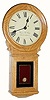 C.2001, Wayne Cline, 8-day timepiece miniature in the style of a Howard No. 70 regulator.