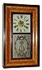 C.1845, William S. Johnson, 16 Courtlandt St., New York, 30-hour time and strike OG shelf clock in very good condition.