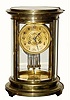 C.1910, French, Marti, scarce "oval" crystal regulator, in excellent original condition.