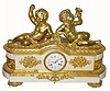 C.1860, French, Monumental Ormolu and Marble clock in very good condition.