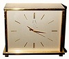 C.1965, Swiss, Bulova ACCUTRON desk clock in good original condition.