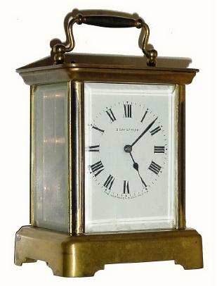 C.1918, New Haven Clock, Co, EDMOND, 8-Day carriage clock, — Antique Clocks Price Guide