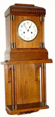 C.1910, German, Hamburg American Clock Co., — Antique Clocks Price Guide