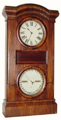 C.1884, Seth Thomas Clock Co., "Parlor Calendar No. 1" 8-day time/strike calendar clock, — Antique Clocks Price Guide