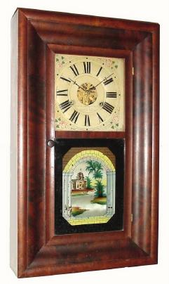 C.1850, Forestville Mfg. Co., Bristol, CT, 30-hour OG shelf clock. — Antique Clocks Price Guide