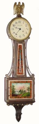 C.1920, Waltham Mini Spring Banjo, in very good original condition. — Antique Clocks Price Guide