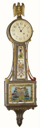 C.1920, Waltham Mini Spring Banjo, in generally good original condition. — Antique Clocks Price Guide