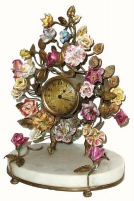 C.1910, French, Ladies Boudoir Alarm clock, — Antique Clocks Price Guide