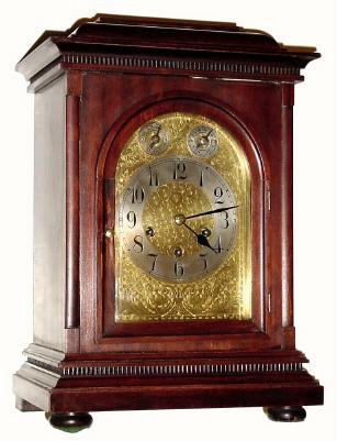 C.1910, German, Junghans, Westminster chime bracket clock in good original condition. — Antique Clocks Price Guide