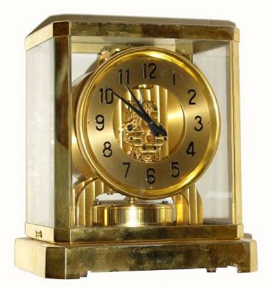 C.1950, Swiss, LeCoultre Atmos, perpetual, — Antique Clocks Price Guide