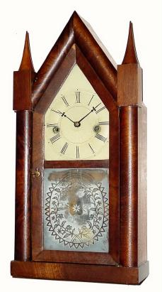 C.1845, Terry and Andrews, Bristol, for Jonathan Frost, Reading, Mass., — Antique Clocks Price Guide