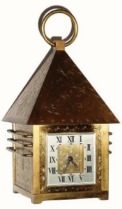 C.1950, Garley, Inc., France, "Just", 8-day timepiece. — Antique Clocks Price Guide