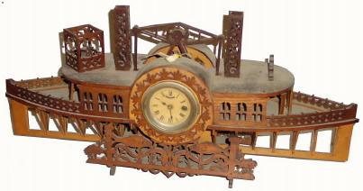 C.1880, Unknown, 30-hour lever movement fretwork clock, — Antique Clocks Price Guide